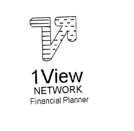 1V 1 VIEW NETWORK FINANCIAL PLANNER logo