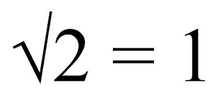 2 = 1 logo