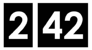 2 42 logo