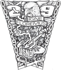 2 9 IGNE FLOREMUS USNA logo