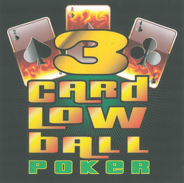 2 A 4 3 CARD LOW BALL POKER logo