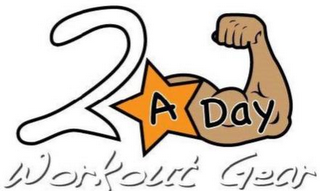 2 A DAY WORKOUT GEAR logo