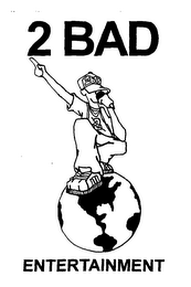 2 BAD ENTERTAINMENT logo