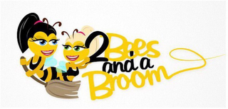 2 BEES AND A BROOM logo