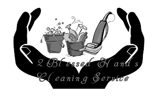 2 BLESSED HANDS CLEANING SERVICE logo