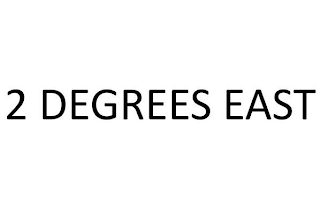2 DEGREES EAST logo