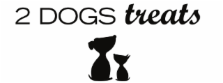 2 DOGS TREATS logo