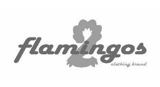 2 FLAMINGOS CLOTHING BRAND logo