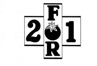2 FOR 1 logo