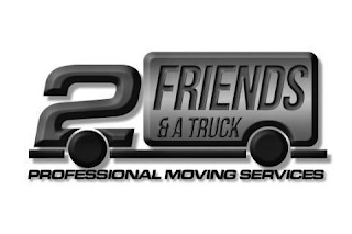 2 FRIENDS & A TRUCK PROFESSIONAL MOVING SERVICES logo