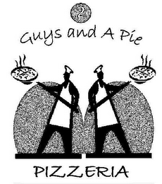 2 GUYS AND A PIE PIZZERIA logo