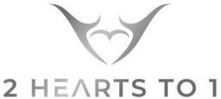 2 HEARTS TO 1 logo