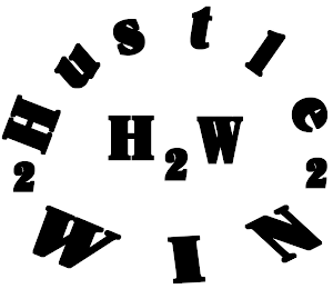 2 HUSTLE 2 WIN H 2 W logo