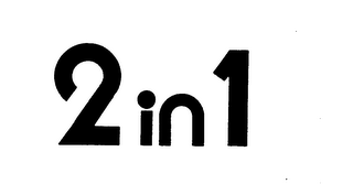 2 IN 1 logo
