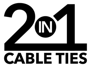 2 IN 1 CABLE TIES logo