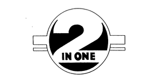 2 IN ONE logo