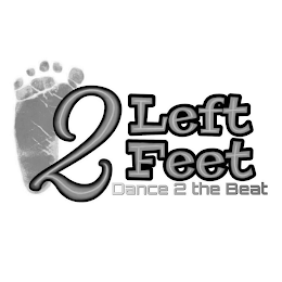 2 LEFT FEET DANCE 2 THE BEAT logo