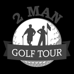 2 MAN GOLF TOUR logo