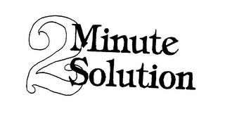 2 MINUTE SOLUTION logo