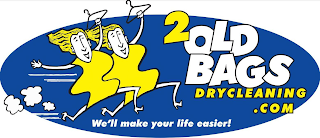 2 OLD BAGS DRYCLEANING.COM WE'LL MAKE YOUR LIFE EASIER logo