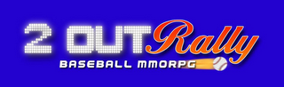 2 OUT RALLY BASEBALL MMORPG logo
