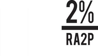 2% RA2P logo