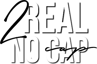 2 REAL NO CAP logo