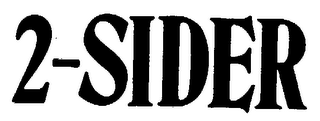 2-SIDER logo