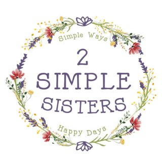 2 SIMPLE SISTERS SIMPLE WAYS HAPPY DAYS logo