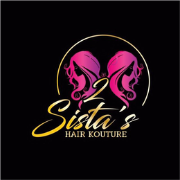 2 SISTA'S HAIR KOUTURE logo