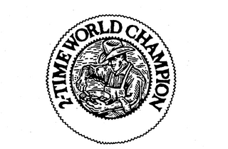 2-TIME WORLD CHAMPION logo