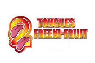 2 TONGUES FREEKI-FRUIT logo