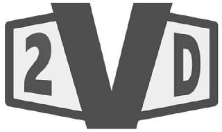 2 V D logo