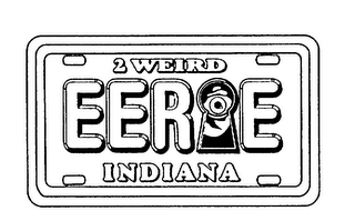 2 WEIRD EERIE INDIANA logo