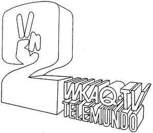 2 WKAQ.TV TELEMUNDO logo