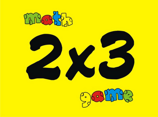 2 X 3 MATH GAME logo