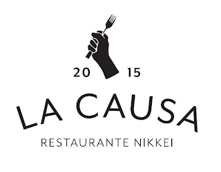 20 15 LA CAUSA RESTAURANTE NIKKEI logo
