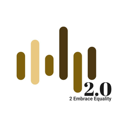 2.0 2 EMBRACE EQUALITY logo