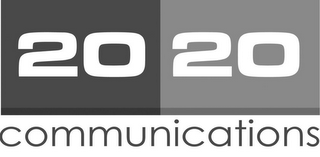 20 20 COMMUNICATIONS logo
