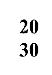 20 30 logo
