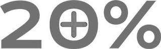 20%+ logo