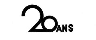 20 ANS logo