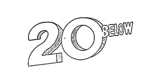 20 BELOW logo