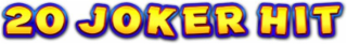 20 JOKER HIT logo