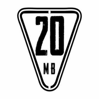20 M B logo