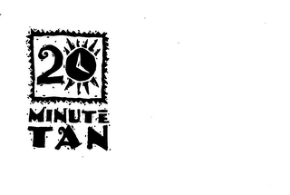 20 MINUTE TAN logo
