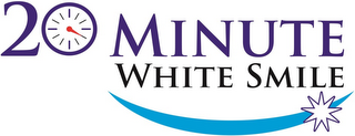 20 MINUTE WHITE SMILE logo