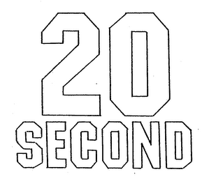 20 SECOND logo