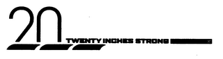 20 TWENTY INCHES STRONG logo