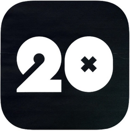 20 X logo